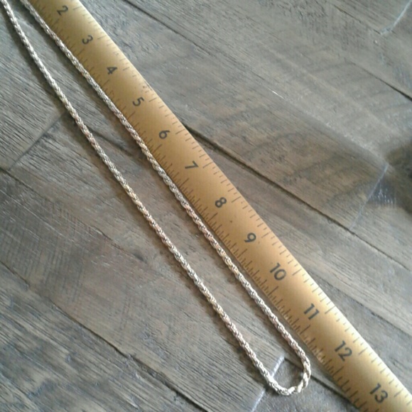 Tri Color Sterling Necklace - Picture 8 of 9